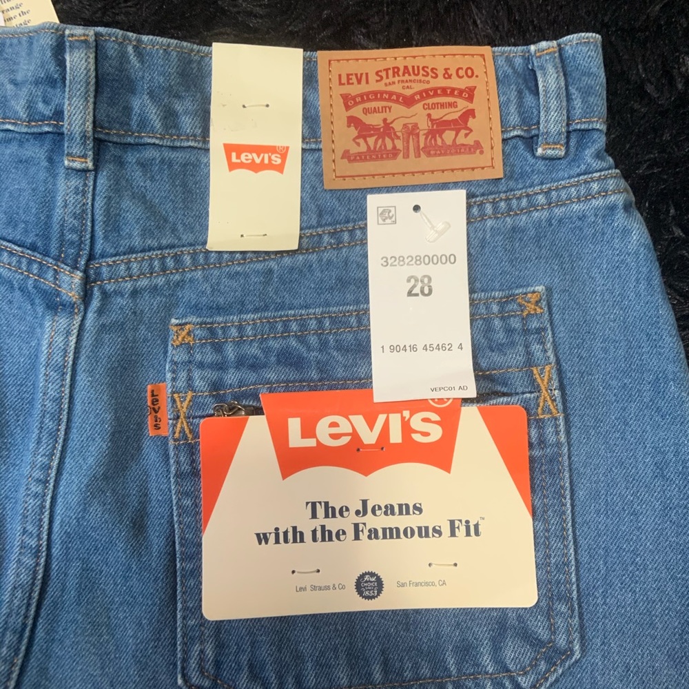 Levi's Orange Tag Denim Skirt - Picture 6 of 10